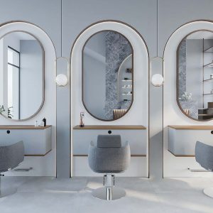 Alternative view of Thiết kế - thi công salon tóc