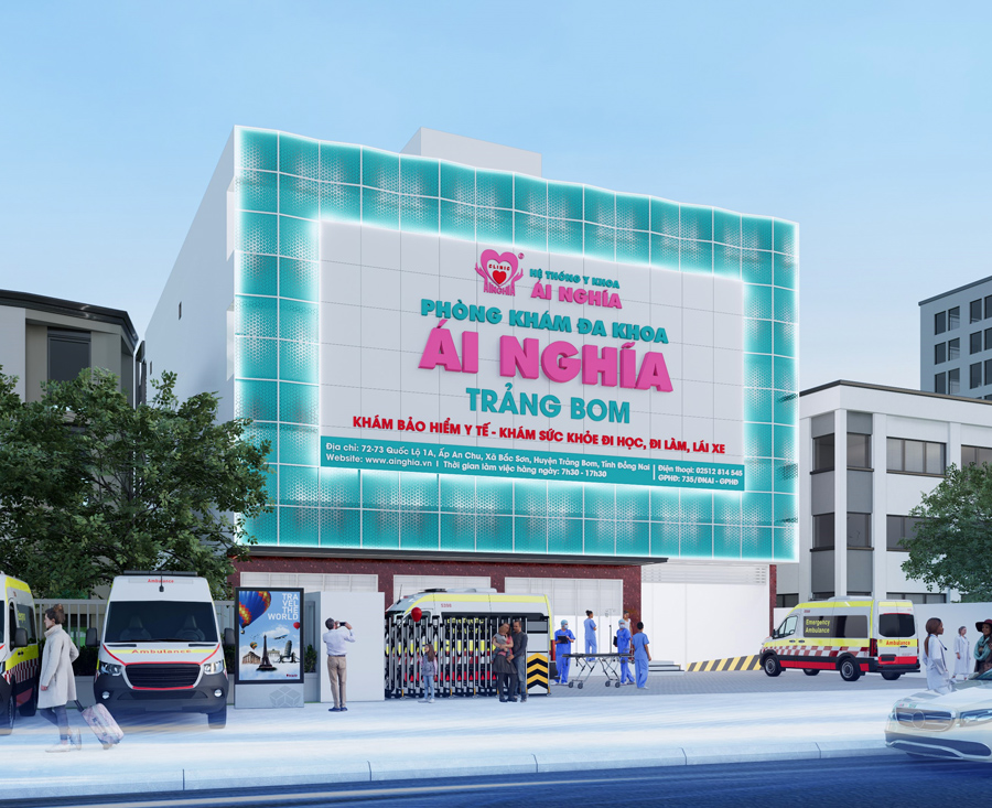 Thiết kế - thi công phòng khám - Ảnh 5