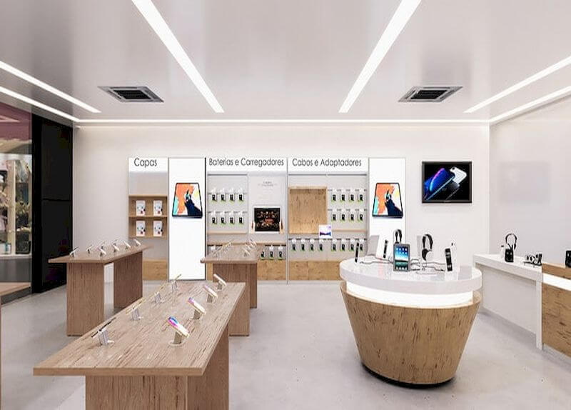 Thiết kế - Thi công showroom máy tính điện thoại - Ảnh 5