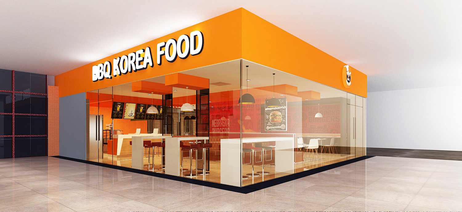 Thiết kế - Thi công cửa hàng fastfood - Ảnh 4