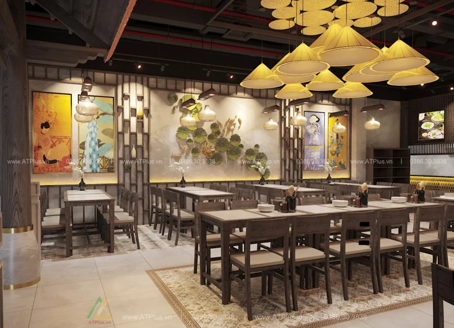 Thiết kế - Thi công nhà hàng - Ảnh 6
