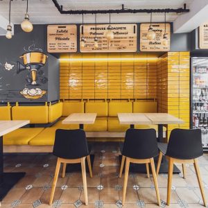 Thiết kế - Thi công cửa hàng fastfood