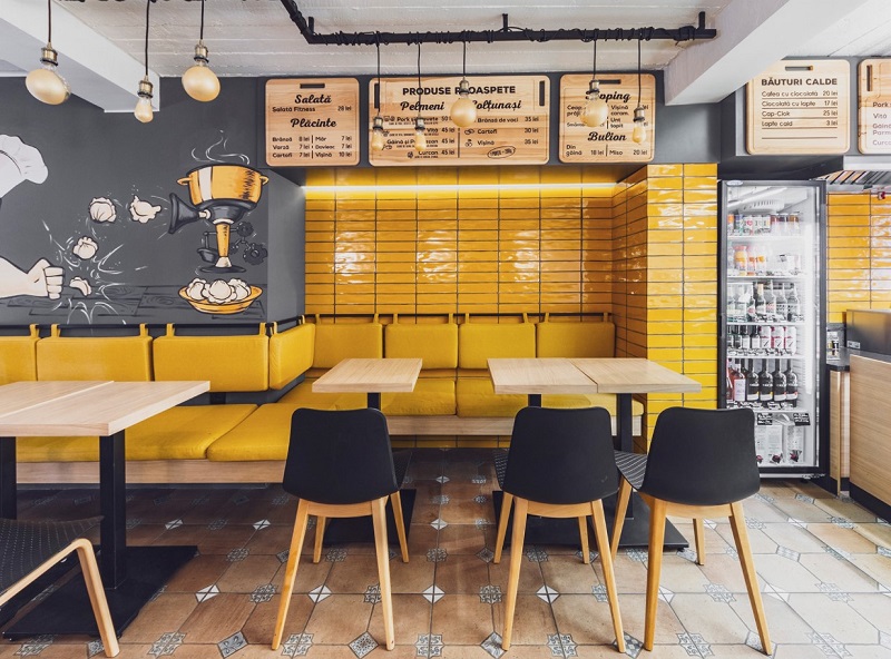 Thiết kế - Thi công cửa hàng fastfood
