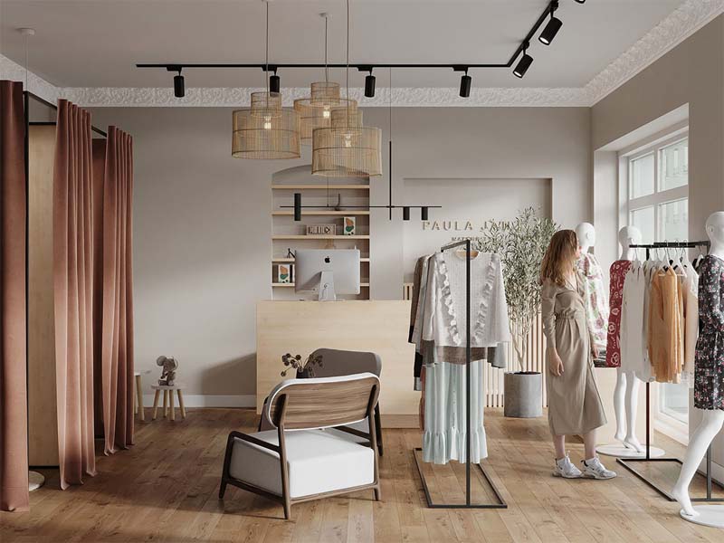 Thiết kế shop thời trang - Ảnh 3